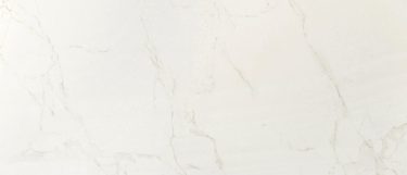 a Glacier sintered stone countertop surface with subtle veining over the white background