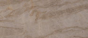 taj mahal quartzite countertop that has soft cream tones and subtle light brown and gold veining all over its surface