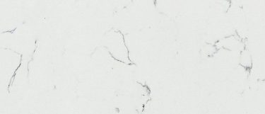 a ventisca quartz countertop that has small soft veins moving throughout its white surface