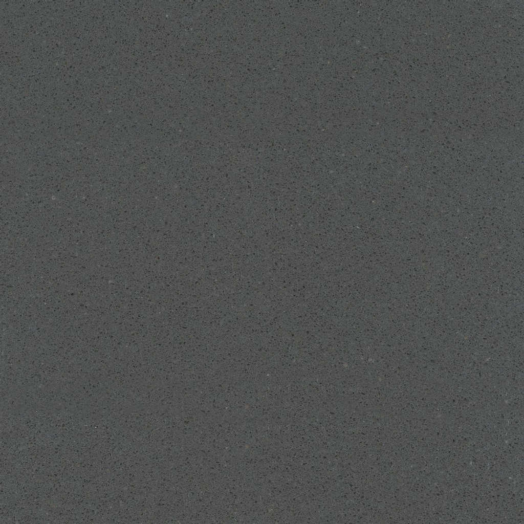 a Marengo quartz countertop that features a grainy smoky gray surface