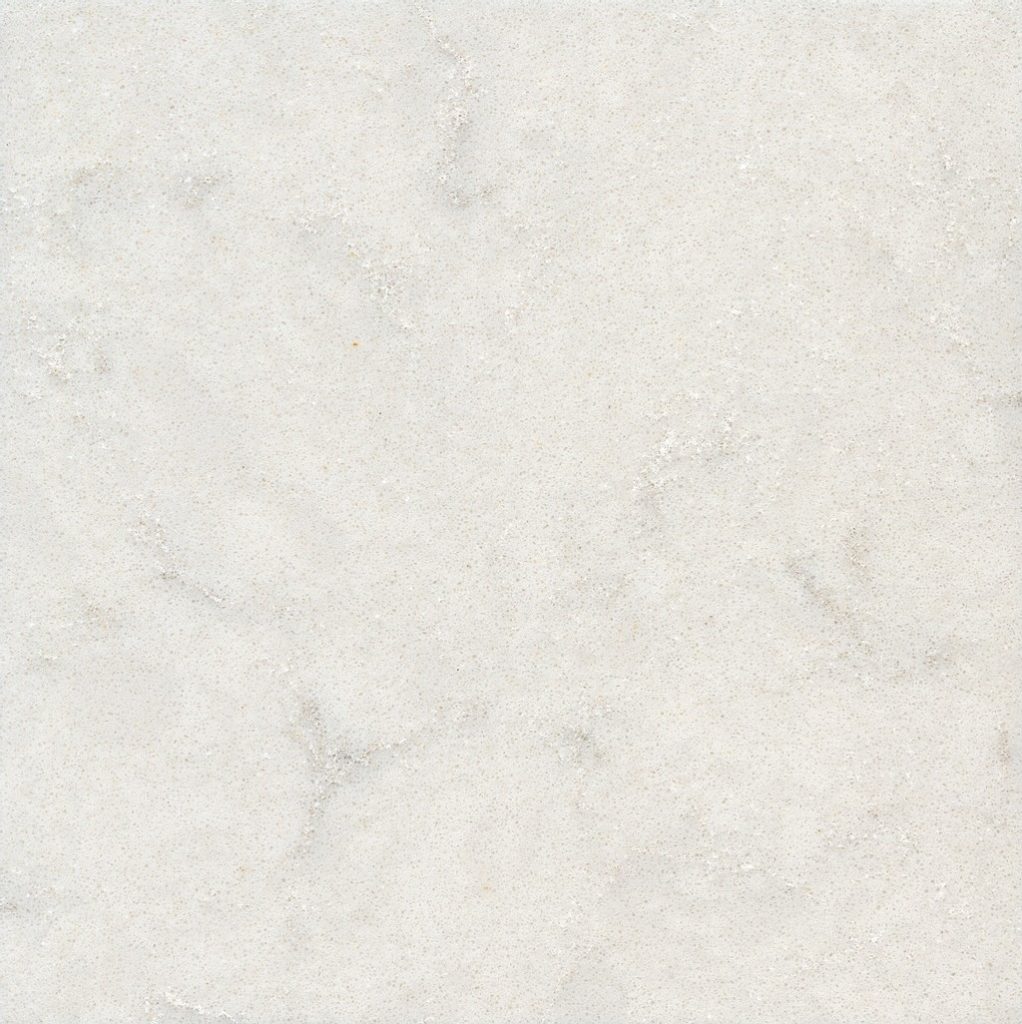 a Lagoon quartz countertop surface that has a cool toned white color