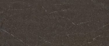 an Eternal Emperador quartz countertop surface that has creamy streaks over the brown background
