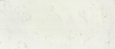 an Ariel quartz countertop surface that features light veining over the creamy ivory background