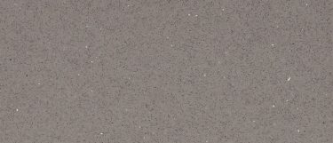 a stellar gray quartz countertop surface that has a mid-tone gray background with subtle white and gray specks