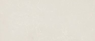 a Perla white quartz countertop surface that features subtle veins over the white background