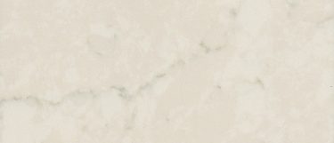 a Carrara Veil quartz countertop surface that features veining over the bright creamy white background