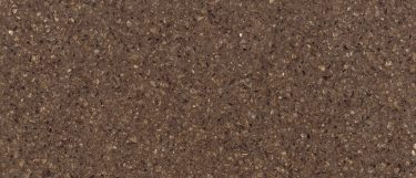 a rosslyn quartz countertop that has grain patterns in cream and brown throughout the light brown surface