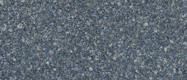 a Parys quartz countertop surface that has blue design with varying shades of blue with gray and black pattern