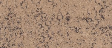 a Lincolnshire quartz countertop surface that has combines the color of tan, black, and white in its medium-toned design