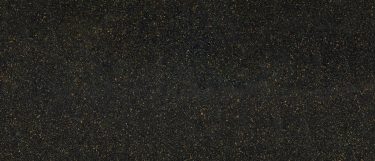 Kensington quartz countertop surface that has dark design with a black base with speckles throughout