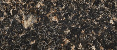a Hollinsbrook quartz countertop surface that features a blend of black, chestnut, gray, and white color