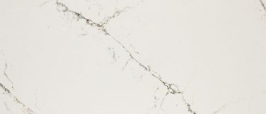 a Hawksmoore quartz countertop surface that has a veining pattern over the creamy white background