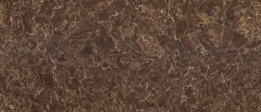 a Hampshire quartz countertop surface that features swirling veins in brown and white an gold shimmer dust over the caramel base