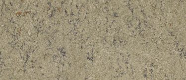 a Ferndale quartz countertop surface that features gray veins over the brown beige background