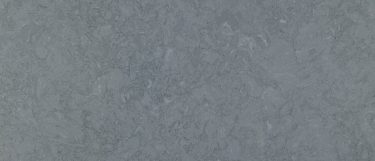 a Bridgewater quartz countertop surface that features a gray-blue foundation with white splashes and dark gray veining details