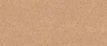 a Brecon Brown quartz countertop surface that features speckled design in creamy yellow tones with brown and copper specks over the brown background