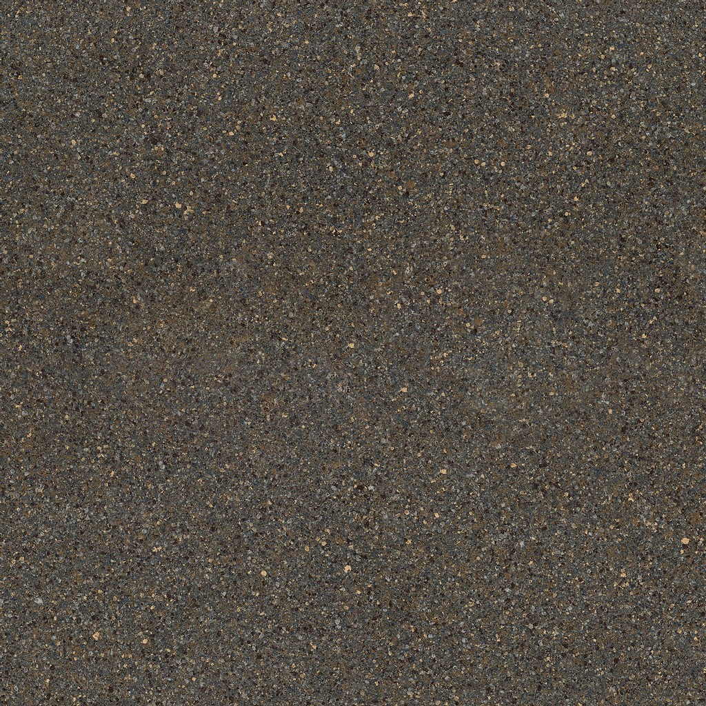 a Bradford quartz countertop surface that features blend of dark grays and cram