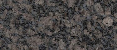 a sapphire blue countertop surface that blends flecks in shades of blues, grays, blacks, and browns