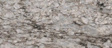 an Azul Celeste granite countertop surface that features swirls of blue, silver, gray, and charcoal