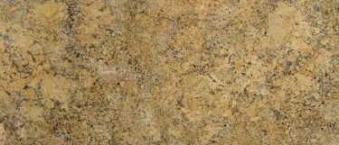 a solarius granite countertop surface that features dark veins over its rich golden design
