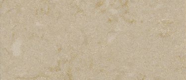 a solare quartz countertop surface that has subtle specks over the soft beige background