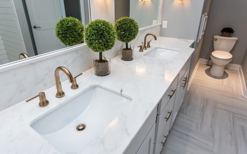 Southaven MS Marble Bathroom Countertop